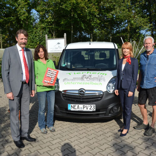 tierheim-unternesselbach-spende-sparkassenstiftung Sparkassenstiftung unterstützt Tierheim Unternesselbach